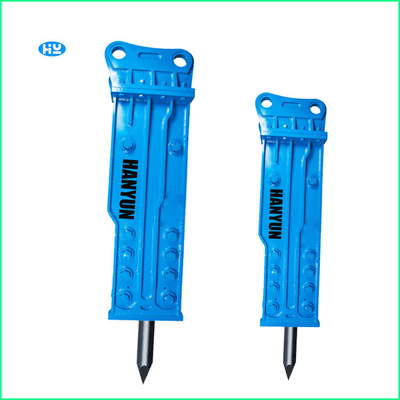 120mm Chisels Excavator Jack Hammer 120 L / MIN 40Cr الكسارة الهيدروليكية